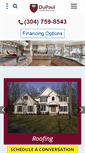 Mobile Screenshot of dupaulconstruction.com